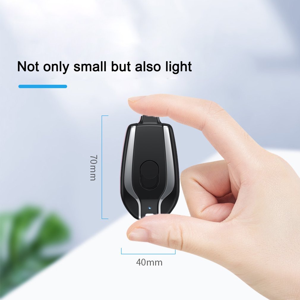 Mini Charger With Mini Battery Power Bank 1500mAh