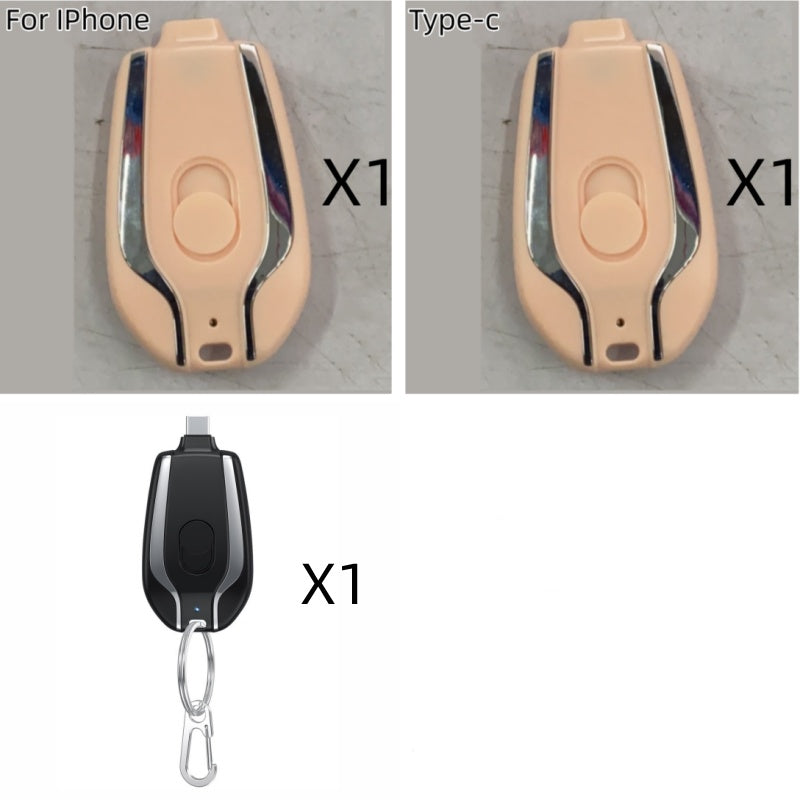 Mini Charger With Mini Battery Power Bank 1500mAh