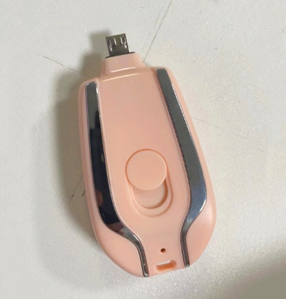 Mini Charger With Mini Battery Power Bank 1500mAh